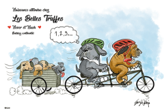 Les Belles Truffes - Caricature Sergio Vallejo